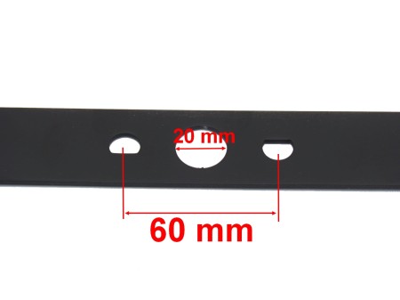 Nóż tnący do kosiarki elektrycznej DAYE 1164 394 mm fi 20,5 mm rozstaw 61 mm
