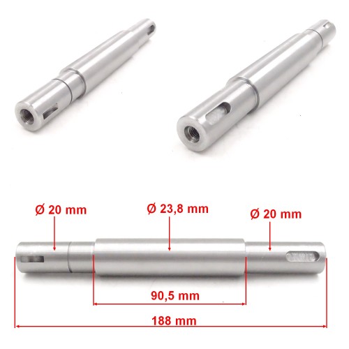 Przejdź do produktu WAŁEK UCHWYTU NOŻA CASTEL GARDEN  TWINCUT 102/122; 25020801/0, ATSPL0193, 6500775