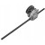 NAPĘD GT 150NKS, GT 153NBKS, GT 153NEKS, HKS 753NB, HKS 753NBE, HKS 253NE, GT 153NKS, HKS 650N1 dł. osi 48,5 cm, fi koła pasowego 8,5 cm, (SREBRNY), 606169.jpg