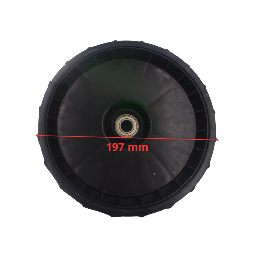 Przejdź do produktu KOŁO JEZDNE PRZÓD HKS 753NL, HKS 753NB1, HKS 753NLE, HKS 853NLE, GT 353NLKS, 8" Z ŁOŻYSKAMI R8-Z