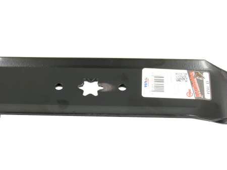 Nóż tnący do traktorka MTD 19" (49,05 cm) deck 38", zestaw 2 noże z mocowaniem gwiazda – zamiennik noża 942-0610 do równomiernego koszenia trawy