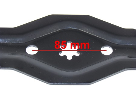 Nóż tnący do traktorka HUSQVARNA 53,3 cm lewy, gwiazdka 6R, 168721, 175451, 180584 (CRAFTSMAN 22 KM), DECK 42