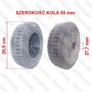 Przejdź do produktu KOŁO JEZDNE PRZÓD WORLD 22" CZARNY