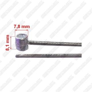 Przejdź do produktu LINKA BEZ PANCERZA Z BARYŁKĄ, FI LINKI 2,5 mm x 2,5 m