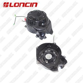 rozrusznik LC154F z osłoną koła magnesowego do silnika Loncin LC154F BK-30.jpg