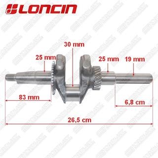 Przejdź do produktu WAŁ KORBOWY LC200F 130290021-T050