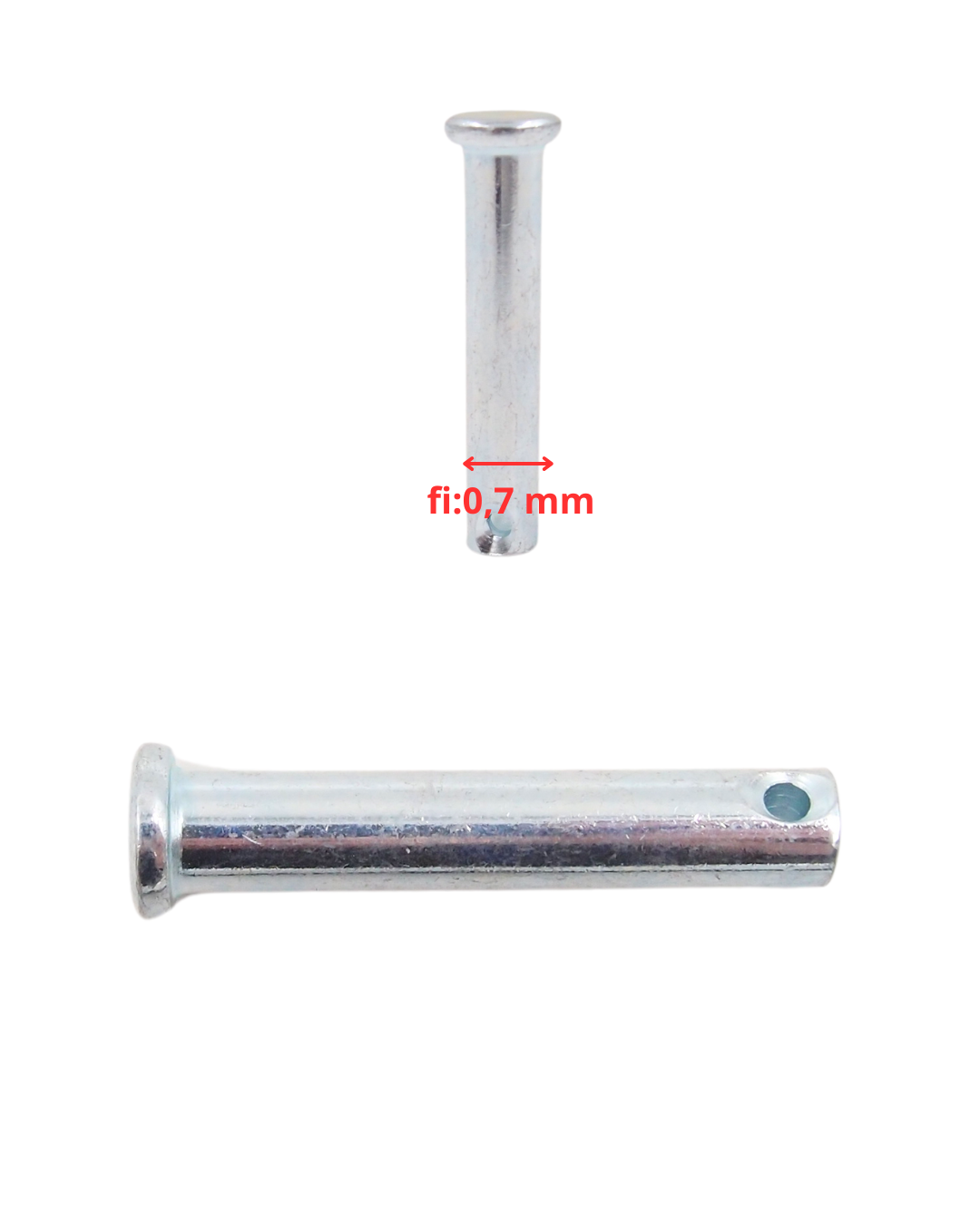 Bolec do glebogryzarki HGS 500/  HGS 900 /HGS X620 na zawleczkę 8x43 mm, GB/T882