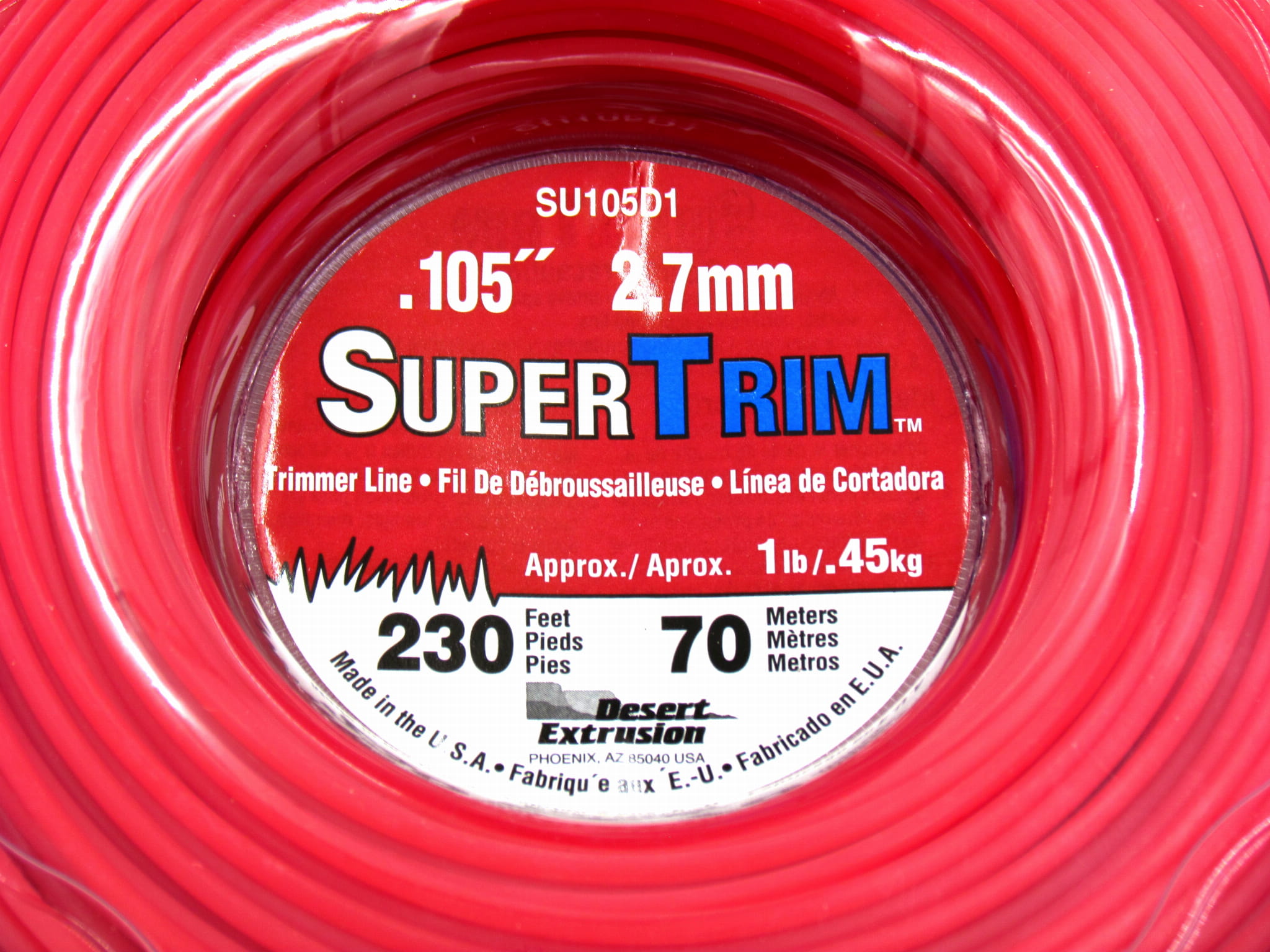żyłka do kosy spalinowej i podkaszarki 2,7 mm 70 m okrągła USA ROTARY.jpg