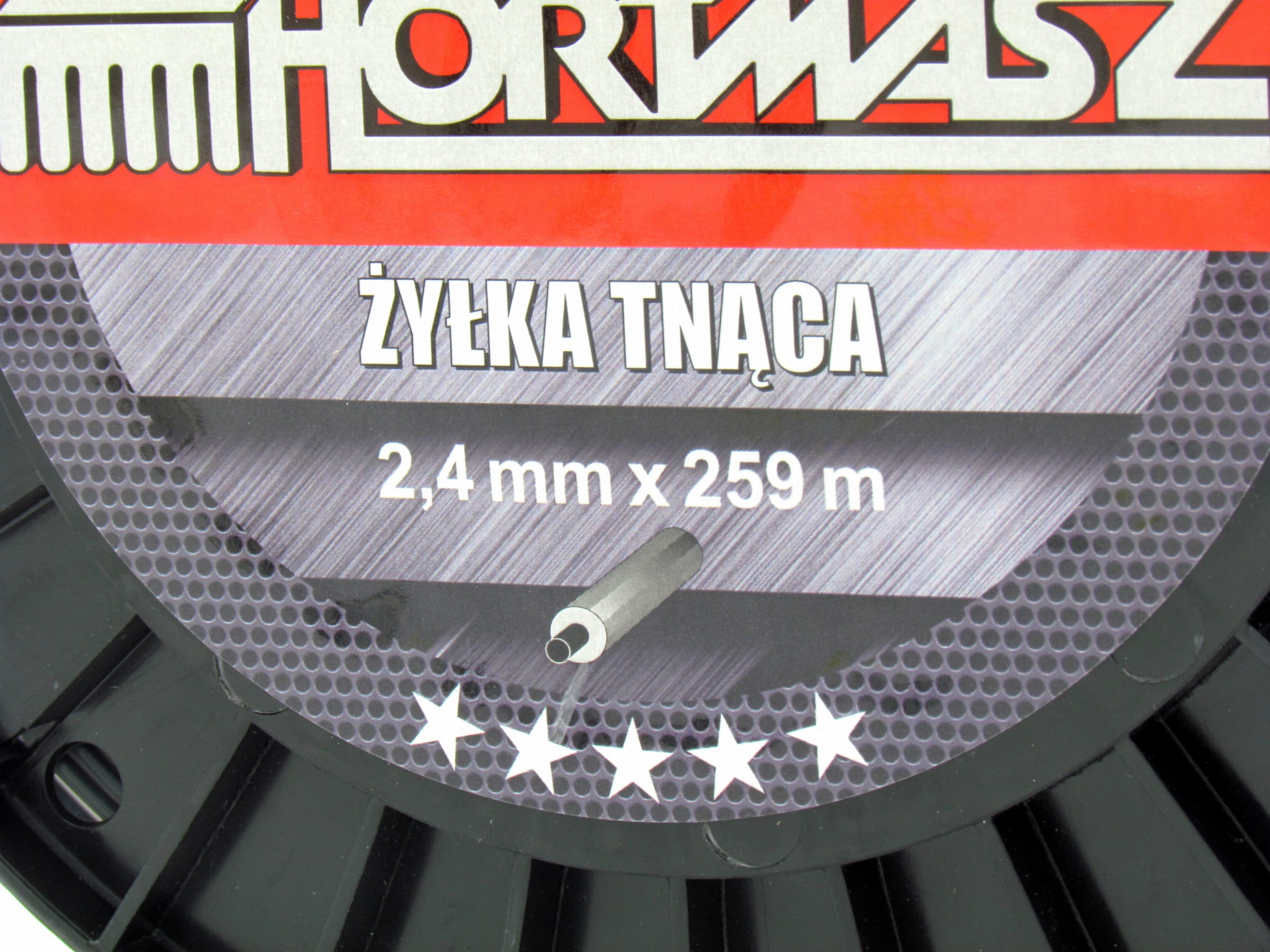 żyłka do kosy spalinowej i podkaszarki 2,4 mm 259 m DUOLINE.jpg