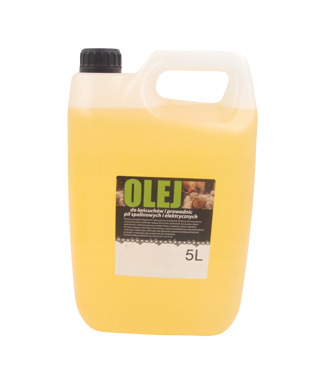 Olej Hortmasz 5 L do smarowania łańcucha i prowadnicy pił mechanicznych.jpg