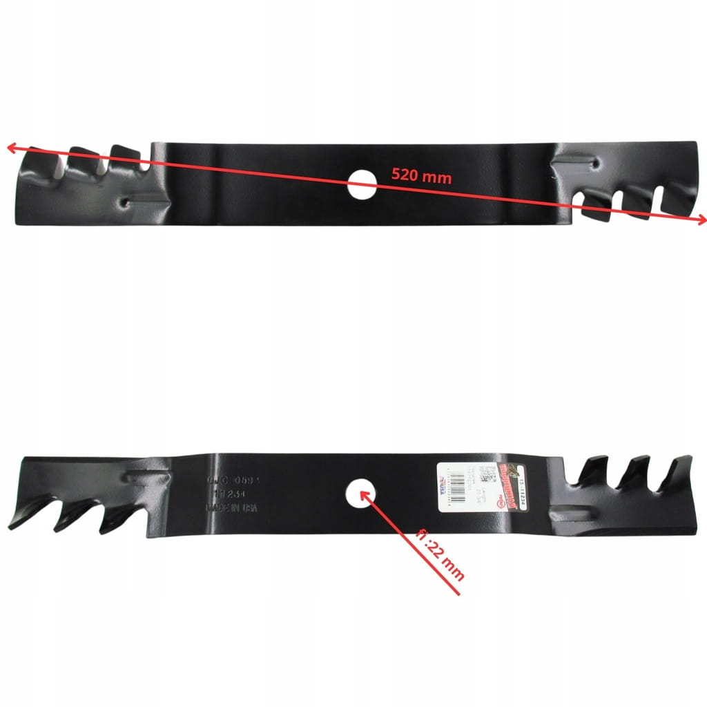 Nóż tnący Murray 20" 52 cm 91871E701 mielący deck 40"