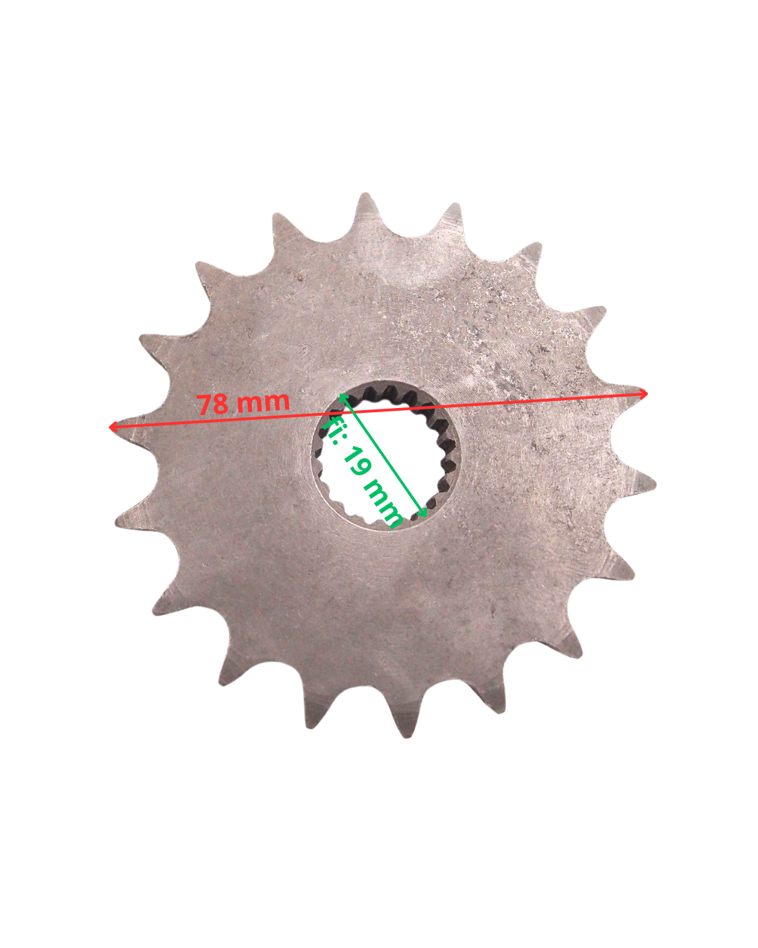 Koło zębate wałka wyjściowego ( 18 zębów) HGS 550