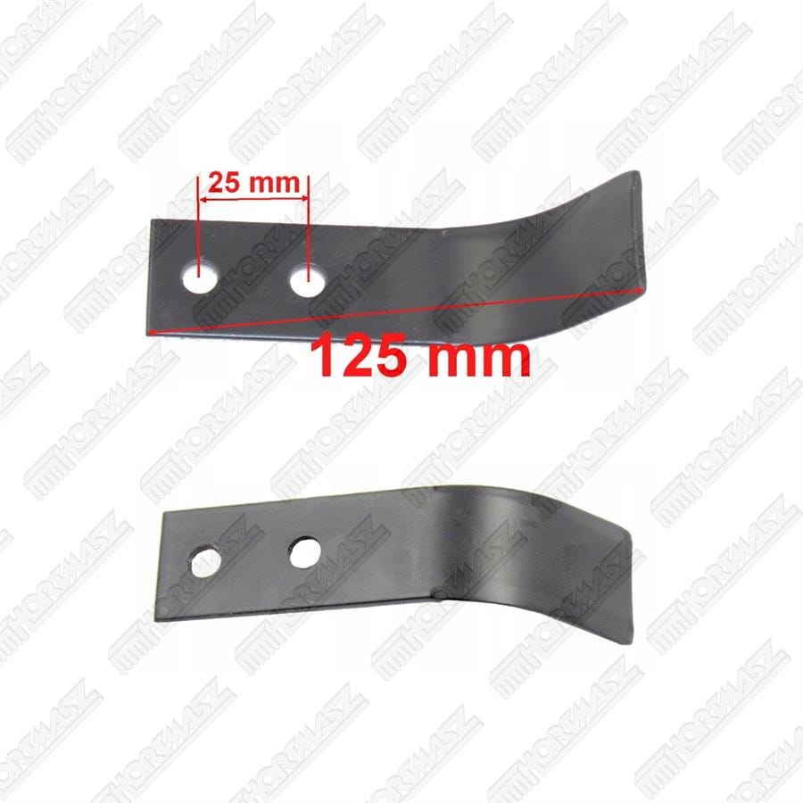 Nóż do glebogryzarki HGS 156L obustronnie ostrzony na komplet 24 szt