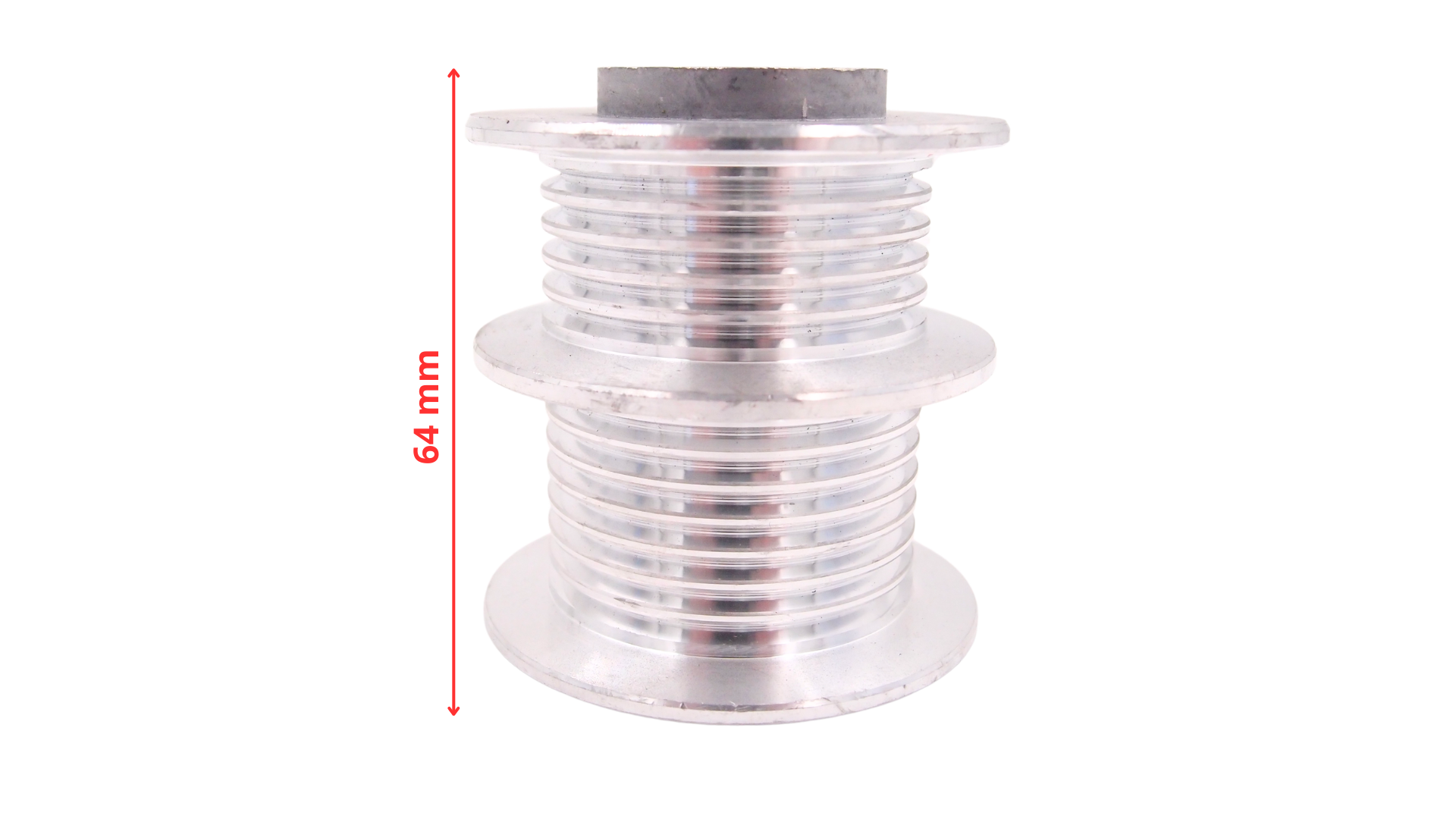 KOŁO PASOWE PODWÓJNE X-GT65, GT 156XGS R210, NA WAŁ 19 mm, 560041