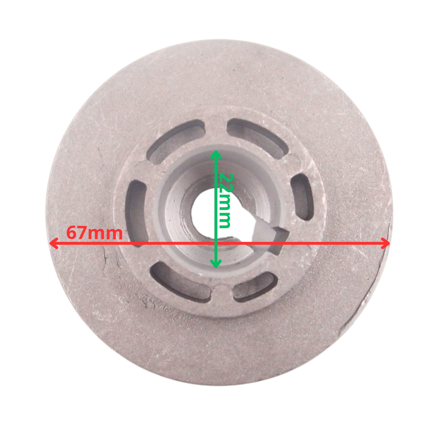 KOŁO PASOWE SILNIKA GT 260GS L139.JPG