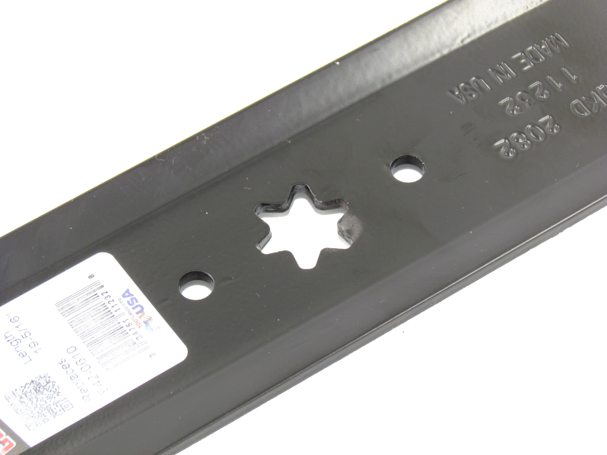 Nóż tnący MTD 49,5 cm GATOR z mocowaniem gwiazda 6-ramienna – zamiennik noża 942-0610 do równomiernego koszenia trawy