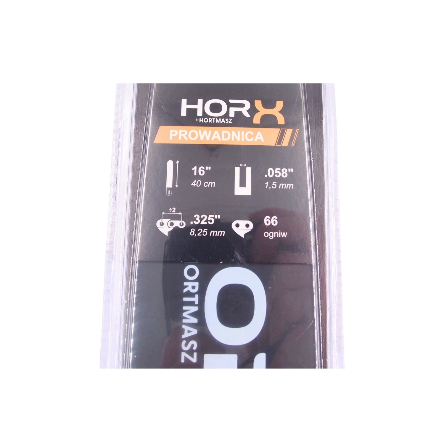 Prowadnica HORX 16 cali .325 x 1,5mm 66 ogniw - profesjonalna